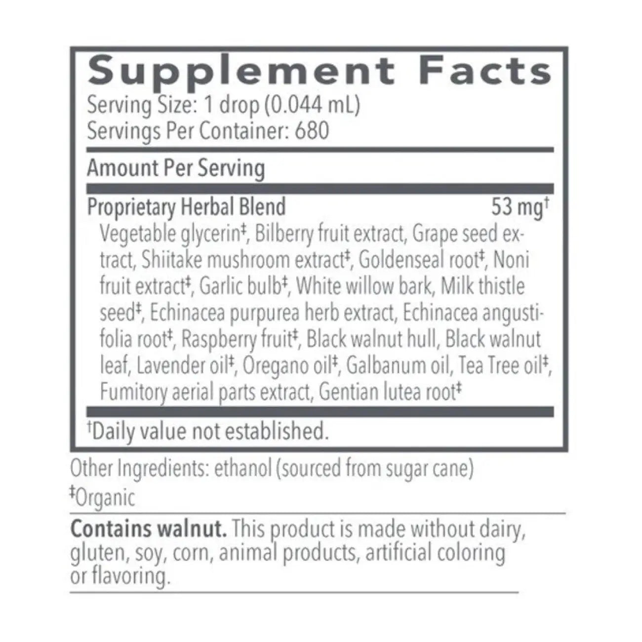 Biocidin® Liquid Broad-Spectrum Liquid Formula