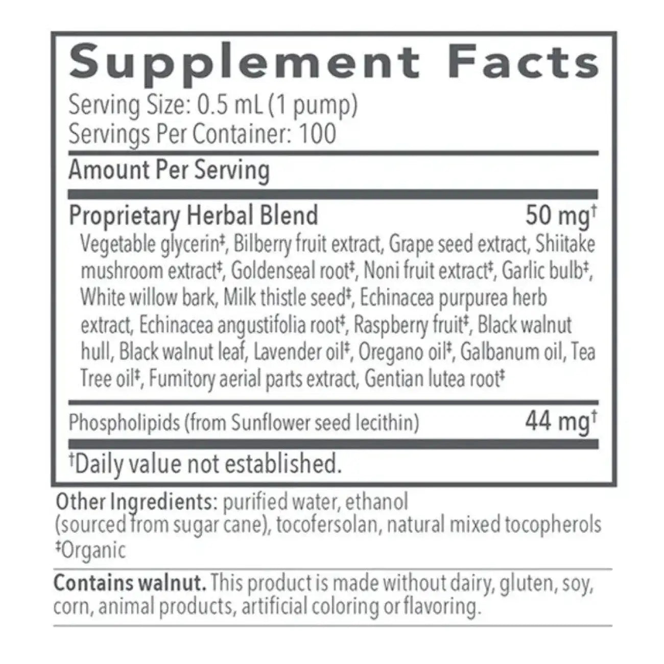 Biocidin® LSF Broad-Spectrum Liquid Capsules
