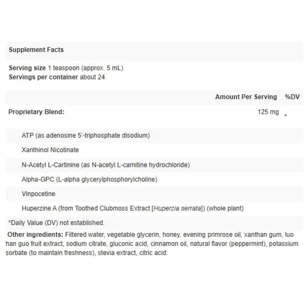 Single Vitamins Nitric Balance -SM Peppermint (K-82)