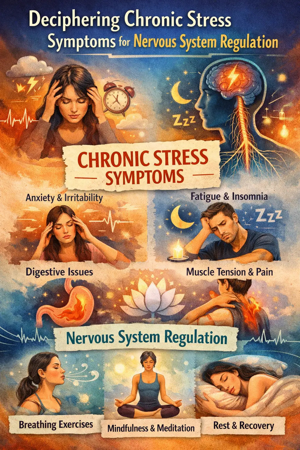 Deciphering Chronic Stress Symptoms for Nervous System Regulation
