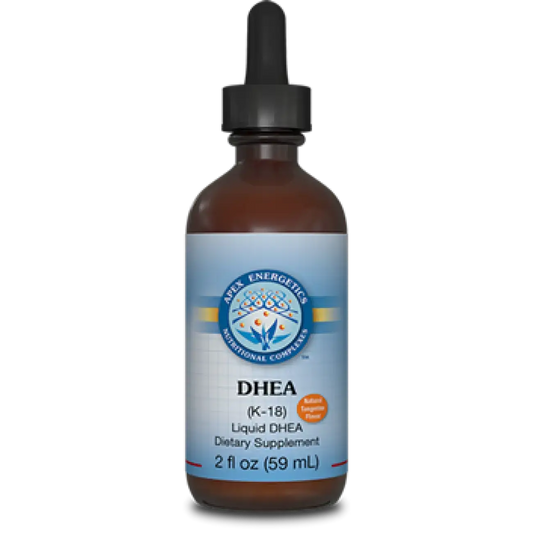 Apex Energetics DHEA supplement liquid dietary supplement 2 fl oz bottle with dropper