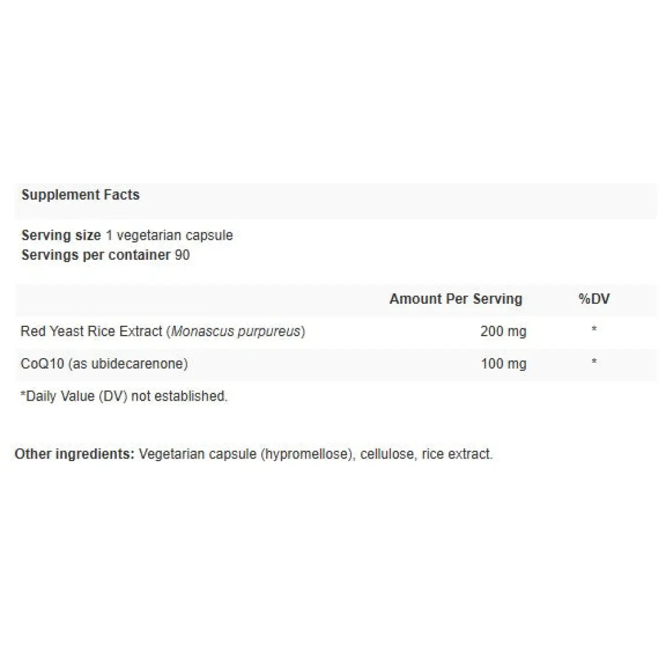 Apex energetics Red Yeast Rice Q-Caps (K-96)