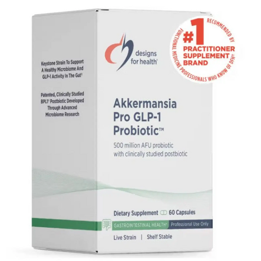 Designs For Health Akkermansia Pro GLP-1 Probiotic