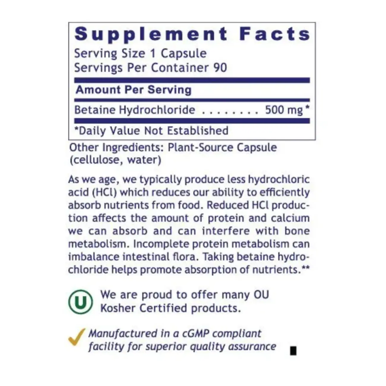 Premier Research Labs PRL Premier HCL