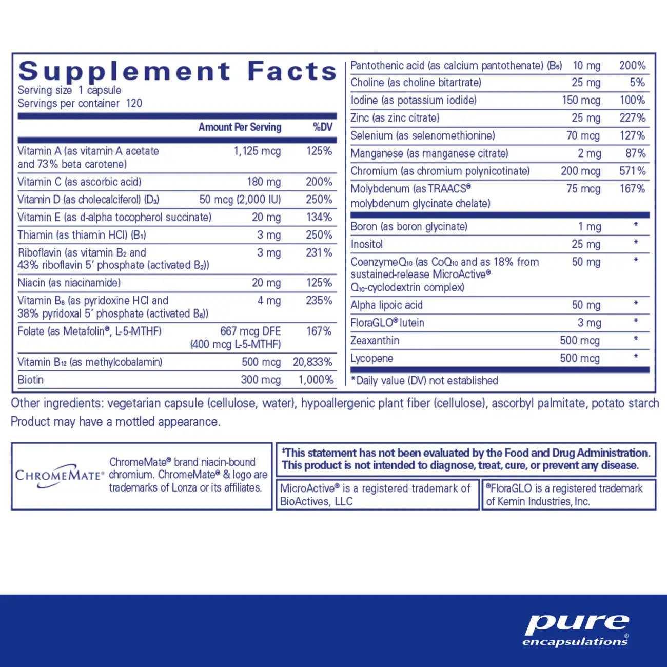 Pure Encapsulations O.N.E.™ Multivitamin